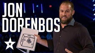 Jon dorenbos full auditions - america's got talent 2016 + Extra