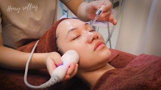 Restoring Facial Massage for Total Relaxation at Hapy Nails & Spa | Asmr Massage Spa for Deep Sleep