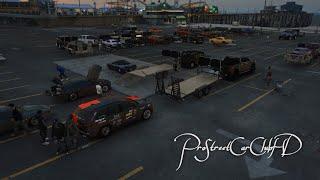 (PC) GTA FiveM RP: 1320 Drag Strip Shootout!| Trucks & Trailers Carrying FAST Drag Cars & Drag Races