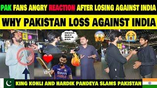 PAK FANS ANGRY REACTION AFTER LOSING AGAINST INDIA | PAKISTAN ON VIRAT KOHLI LATEST | IND VS PAK