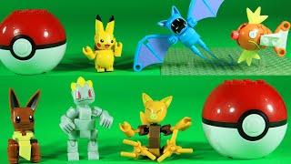 MEGA Construx Pokemon, Pokeballs Series 1 | Set Review & Speed Build