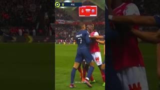 Mbappe angry vs Reims  #mbappe#psg#france#angry#football#soccer