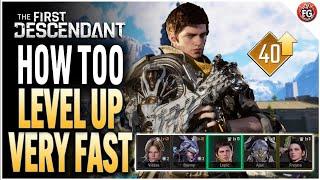 How To Level Up Fast In The First Descendant | The First Descendant