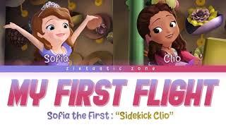 My First Flight - Color Coded Lyrics | Sofia the First "Sidekick Clio" | Zietastic Zone