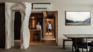 Inside A 110sqm Cave-Like Apartment For A Family Of Three | Singapore