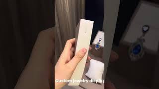 Jewelry display with bow background|Beauty jewelry display stand ideas|Yadao china package supplier