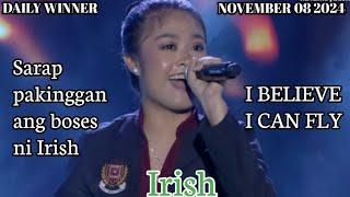 IRISH / I BELIEVE I CAN FLY / DAILY WINNER  SHOWTIME / NOVEMBER 08 2024