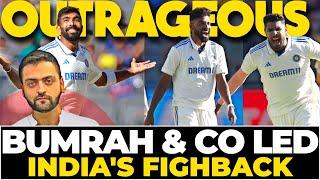 Bumrah, Siraj & Harshit stages India's Outrageous COMEBACK | India vs Australia