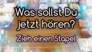 Was sollst Du jetzt hören? #seelenorakel #tarot #goodvibes