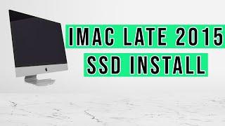 27'' iMac Late 2015 SSD install