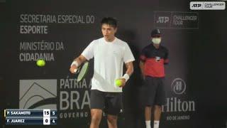 Pedro Sakamoto (BRA) vs Facundo Juarez (ARG) Rio De Janeiro challenger, 1 Round