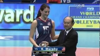 Very tall U.S. vball player wins award