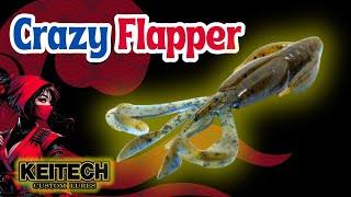 Keitech Crazy Flapper. A killer Texas rig bait by Keitech