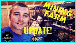 39000 Zcash Equihash + 35 Gh/s x11 GPU + ASIC Mining Farm Overview