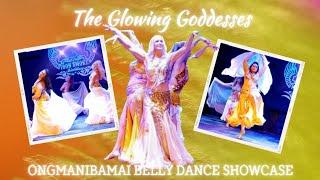 Belly Dancing with Veil Choreography ⭐The Glowing Goddesses Debut their New Dance Ongmanibamai