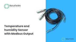 Temperature humidity transmitter: Modbus output RadicalTechArt I RadicalTalks I RadicalTechMart