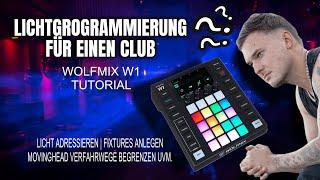 Einen Club mit dem WOLFMIX W1 programmieren? Tutorial W1 | Adressierungen & Bedienung | Fahrbereiche