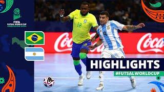 Brazil v Argentina | FIFA Futsal World Cup 2024 | Final | Highlights