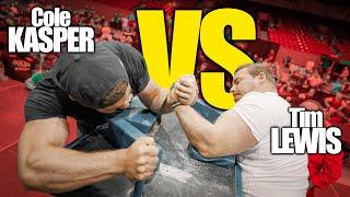 Benchpressers Battle!! | Cole KASPER vs Tim LEWIS