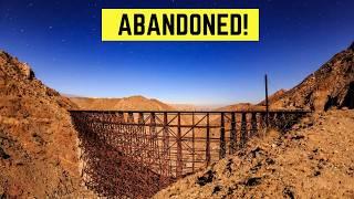 California Desert Holds The LARGEST Abandoned Curved Wooden Structure