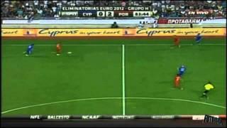 Cyprus vs Portugal 0-4 Euro 2012 Qualifiers [02/09/11] All Goals