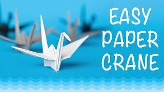 How To Make a Paper Crane - Origami Crane Step by Step - Easy