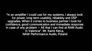 RAM Audio Power Amplifiers Reviews