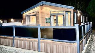 Stunning 3 Bedroom Lodge Sited On A 12 Month Holiday Park With Decking & Hottub 4 Fishing Lakes