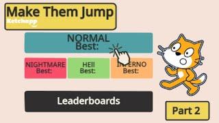 How to Code Make Them Jump in Scratch! | 2. Menu and Menu Buttons