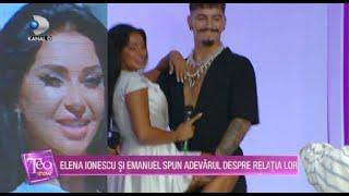 Teo Show(21.07.2020) - Elena Ionescu si Emanuel Neagu spun adevarul despre relatia lor!