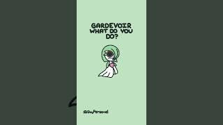 Gardevoir Protects their Friends  #shorts #cuteart #pokémon #pokemon