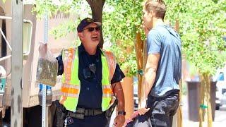 Dropping a Pound of Fake Weed in Front of a Police Officer