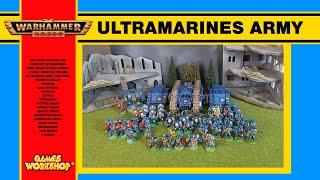 The Ultramarines Army of my Dreams Warhammer 40k Space Marines 90s 2nd edition