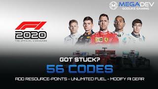 F1 2020 Cheats: Add Resource-Points, Modify AI Gear, ... | Trainer by MegaDev