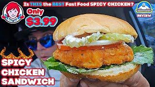 Wendy's® Spicy Chicken Sandwich Review!  | How To Get It For $3.99! | theendorsement