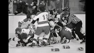 1975 Minnesota North Stars vs. Boston January 4, 1975 - Boucha Forbes attack game. Entire 1st period