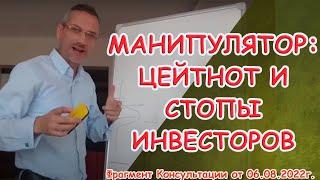 Любая манипуляция связана с цейтнотом | Профессиональный трейдер, к.э.н Дмитрий Пушкарев