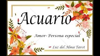Acuario! Esta persona esta mas segura que nunca de su amor por ti, ahora si lo deja todo