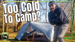 How to camp in when it’s FREEZING!