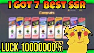 I GOT 7 BEST SSR in Pokeverse World | POCKET ISEKAI #pokeverse