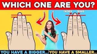 if Your Index And Ring Fingers Are the Same Length it Means...  | Human Behavior Psychology