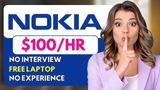 Nokia Hiring Remote! No Experience No Phone Remote Work From Home Jobs 2025