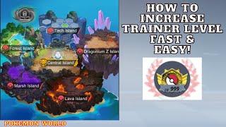 How To Increase Trainer Level, Fast and Easy! (Elf Trainers | Pokémon World)