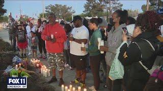 Somber vigil in Palmdale for two killed in street racing crash