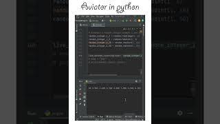 Simple aviator in Python