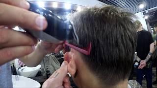 Мастер класс по Mid Fade от Aldobarbers для "Mr. Barber" г. Алма-Ата.