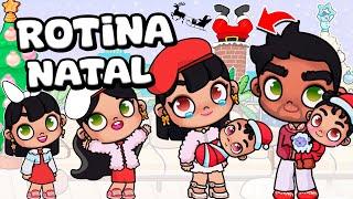 ROTINA DE NATAL COM PAPAI NOEL | PAZU AVATAR WORLD ROTINAS E HISTÓRIAS