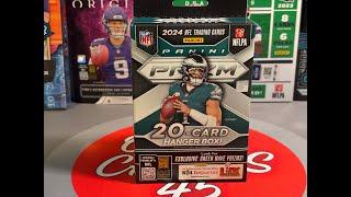 BIG ROOKIE VARIATION + GIVEAWAY ANNOUNCEMENT!!! 2024 Prizm Football Hanger Box Review