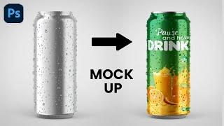 Easily Create a Soda Can Mock-Up Using Photoshop!