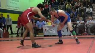 2014 Ont Juvenile Prov FS 85kg Quinlan Walker (NCWC) vs Mohab Einahas (York)